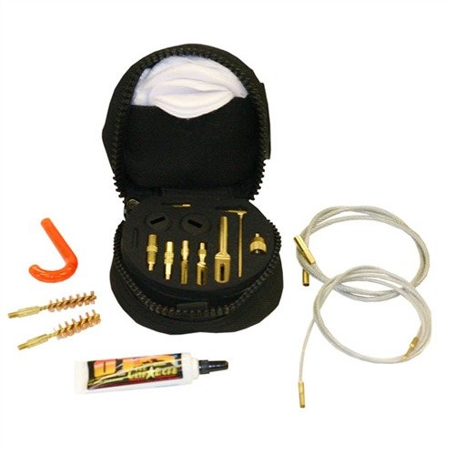 Reinige deine Waffe mit dem kompakten OTIS Tactical Cleaning Kit! 💼 Universell für .17 bis 10 Gauge Kaliber, alles in einer tragbaren Tasche.