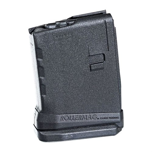 Entdecke das AR-15 Roller Follower Magazin 5-RD in robustem Black! ✨ Zuverlässige Zuführung für deine 5.56 mm NATO Patronen. Perfekt für dein Gewehr!