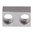POWER CUSTOM RUGER 10/22  COMPETITION V-BLOCK STAINLESS STEEL SILVER