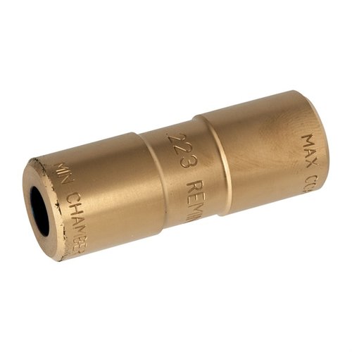 Überprüfe die Hülsenlänge und Patronenlänge mit dem RCBS 223 Remington Chamber Gauge. 🔍 Präzise und einfach zu bedienen!