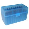 Die FLIP TOP RIFLE AMMO BOX von MTM CASE-GARD bietet unverwüstliche Qualität, einen 25 Jahre garantierten Mechanikscharnier und einen sicheren Snap-Lock-Verschluss.