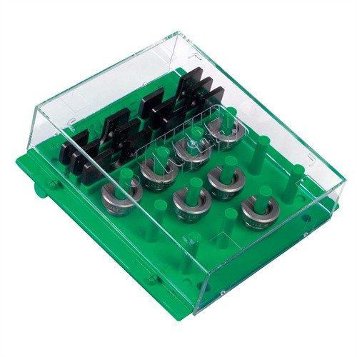 Halte deine Shell Holder mit dem RCBS Shell Holder Rack 🛠️ organisiert und geschützt. Perfekt für Wand- oder Tischmontage!