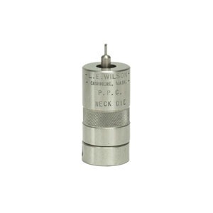 Kontrolliere die Nackenvergrößerung deiner Patronenhülsen mit dem STAINLESS NECK SIZING DIE von L.E. WILSON. 🔧 Präzise und langlebig!