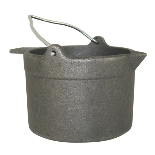 Entdecke den 10 LB Gusseisen-Lead Pot von Lyman! 🔥 Ideal zum Schmelzen von Blei mit einem tropffreien Ausguss und robustem Griff.