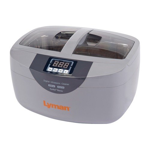 Entdecke den Lyman Turbo Sonic 2500 Ultraschallreiniger! ✨ Reinige deine Hülsen effektiv in nur 10 Minuten mit Ultraschall und Heiztechnik.