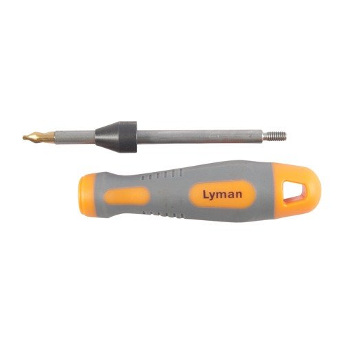 Erlebe präzise Zündhülsenöffnungen mit dem Lyman Flash Hole Uniformer! 🔧 Für konstante Zündung von .22 bis .45 Kaliber. Hol dir jetzt das Handwerkzeug!