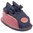 EDGEWOOD SHOOTING BAGS MINIGATER STD 3-1/2"H 3/4" SPREAD BLACK CORDURA