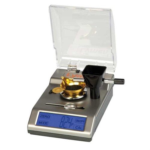 Die ACCU-TOUCH 2000 Elektronische Waage von Lyman bietet dir präzise Messungen 📏 bis zu 2000 Grain. Ideal für konsistente Pulverladungen!