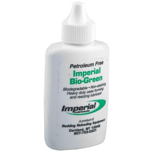 Entdecke das Redding Imperial Bio-Green Case Lube! 🌱 Biologisch abbaubar, effektiv und perfekt für dein Messing. Ideal für jeden Pad-Typ!