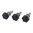 SINCLAIR INTERNATIONAL SHOOTING REST LEG ASSEMBLY 3 PACK