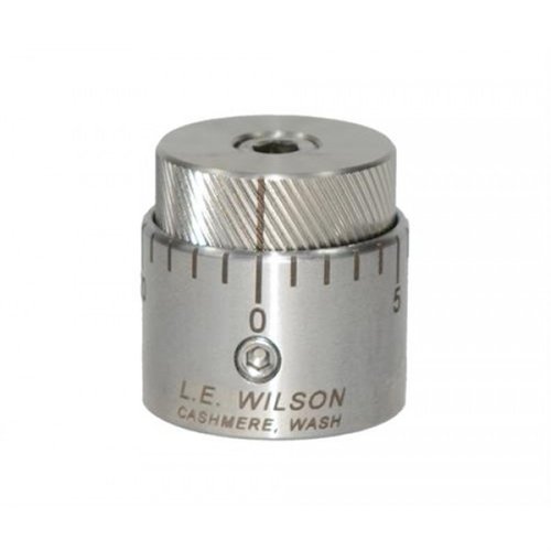Entdecke die L.E. Wilson mikroverstellbare Bullet Seater Cap für präzise Anpassungen deiner Geschosse 🎯. Perfekt für .17 bis .35 Kaliber!