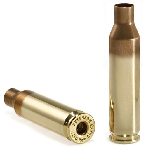 Entdecke die präzisen .260 Remington Hülsen von Peterson Cartridge. 50 Stück in stabiler Box für optimale Leistung! 🔥