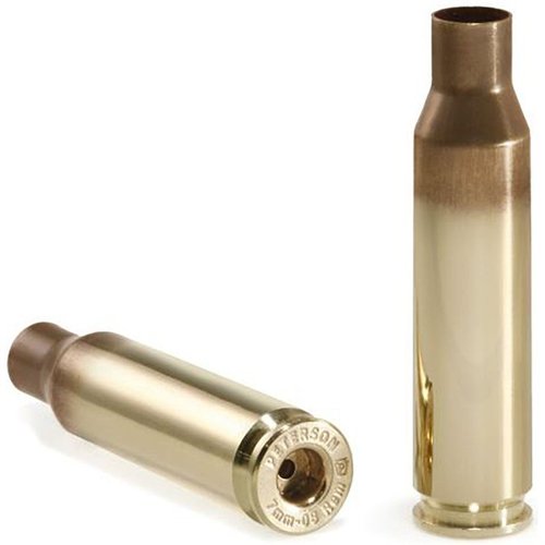 Entdecke die 7mm-08 Remington Brass von Peterson! 🏹 50 gealterte und gereinigte Hülsen für präzises Langstreckenschießen und Jagd.
