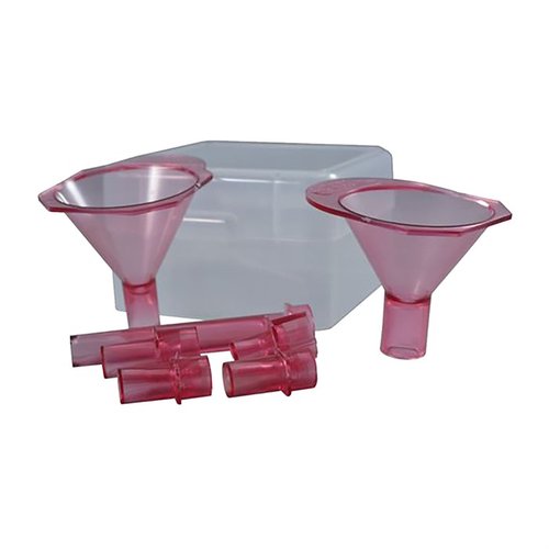 Entdecke das FUNNEL KIT MEC RELOADING! 🎉 Ideal zum Nachladen mit 2 Trichtern und 5 Röhren für präzises Arbeiten.
