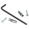 JONES GUN NUT II ADJUSTABLE STOCK ANCHOR SILVER STEEL