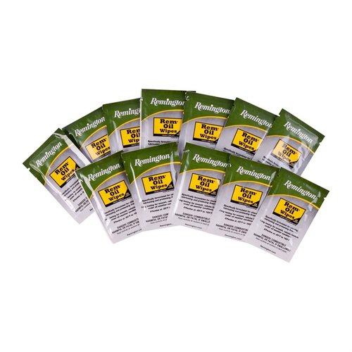 Schütze deine Waffe mit den Remington OIL WIPES! 🧼 Diese vorgefeuchteten Tücher bieten fortschrittlichen Rostschutz und Feuchtigkeitsschutz.