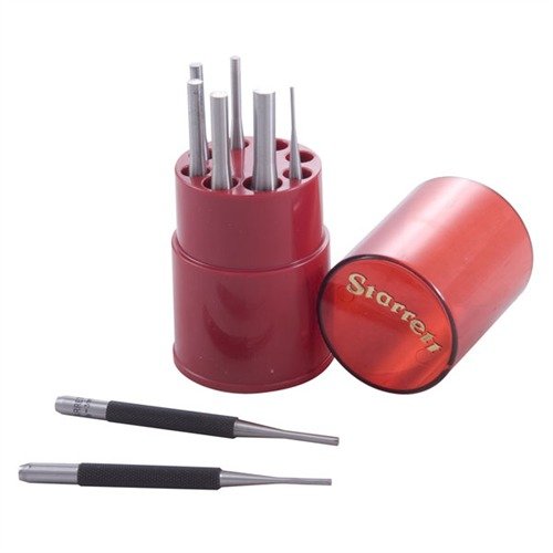 Entdecke das Starrett #565 Pin Punch Set 🛠️! 8 präzise Punches aus hochwertigem Stahl, perfekt für deine Projekte. Ideal verpackt in einer praktischen Box.