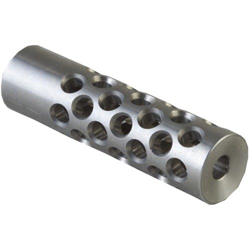 Reduziere den Rückstoß mit dem #2 Muzzle Brake für 22 Kaliber! 🔧 Perfekt für präzises Schießen und Anpassungen. Jetzt entdecken!