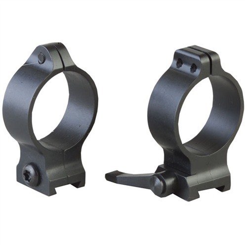 Entdecke die QUICK DETACH SCOPE RINGS von TALLEY! 🔧 Perfekt für eine schnelle Montage von 30mm Zielfernrohren in mattem Blau.