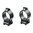TALLEY 1" MEDIUM SATIN BLUE RINGS
