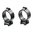 TALLEY 30MM MEDIUM SATIN BLUE RINGS
