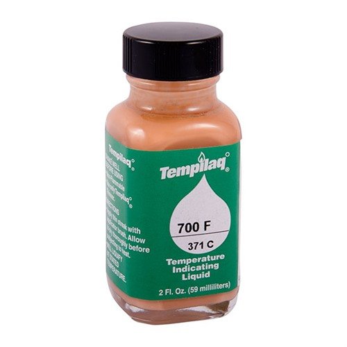 Entdecke TEMPILAQ® für präzise Temperaturkontrolle beim Härten von Stahlteilen. Einfach auftragen und 🕒 Temperatur erkennen! Ideal für Ofen und Flamme.
