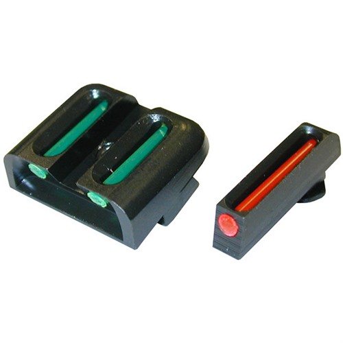 Entdecke die FIBER OPTIC BRITE-SITE SIGHT SETS für GLOCK®! 🌟 Hohe Helligkeit und einfache Montage für präzises Zielen. Ideal für Wettkampf und Einsatz!