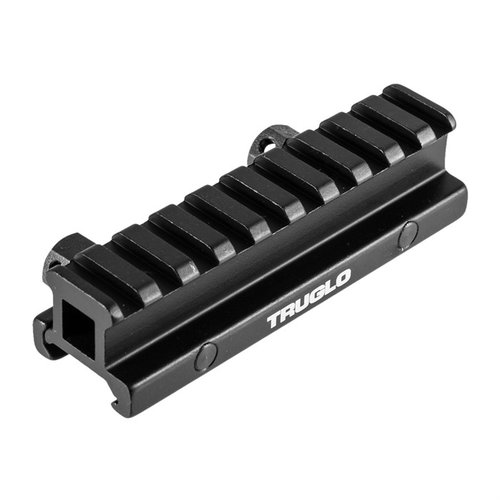 Entdecke die TruGlo ¾" Picatinny Riser-Montage für optimale Optik-Höhe! 🚀 Perfekt für deine Flattop AR-15. Einfach zu installieren!