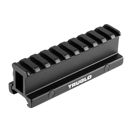 Erhöhe deine Schießposition mit der TruGlo 1" Picatinny Riser-Montage! ✨ Ideal für AR-15 und perfekt für Zielfernrohre.