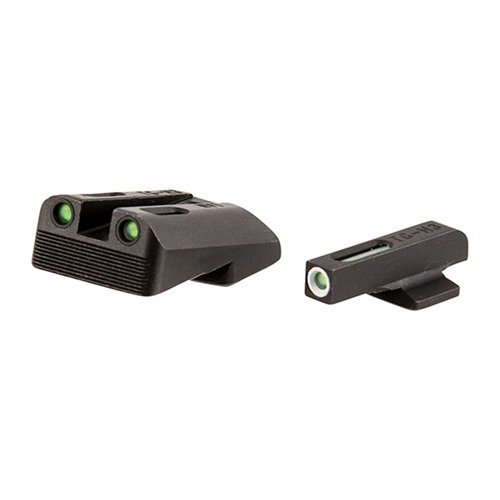 Entdecke das TFX Tritium Fiber Optic Sight Set von TRUGLO für deine 1911! 🌟 Unvergleichliche Sichtbarkeit und schnelle Zielerfassung warten auf dich!