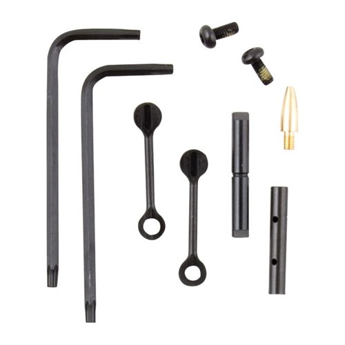 Entdecke das AR-15 GEN. 2 MOD. 2 NON-ROTATING PIN SET von KNS PRECISION. 🔧 Ultra-flache Stifte für perfekte Passform und Funktion!