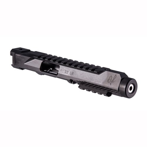 Verwandle deine Ruger® MKIV™ in eine präzise Ziel-.22-Pistole mit dem LLV Competition Upper von Volquartsen! 🎯 Perfekte Balance und Genauigkeit.