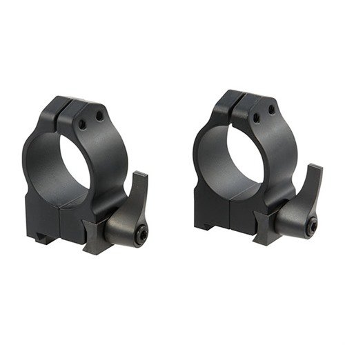 Die CZ 550 Quick Detach Scope Rings bieten eine einfache Montage ohne Basis, garantieren Rückkehr zur Null und haben ein indexierbares Hebelsystem für optimale Handhabung.