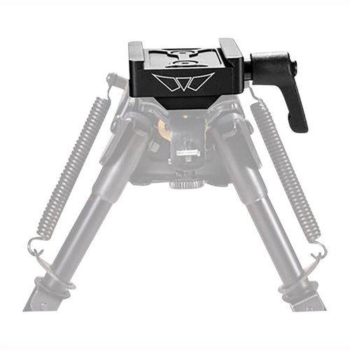 Mit dem ARCA Rail Adapter von WARNE MFG. COMPANY kannst du verschiedene Bipod-Typen einfach an ARCA-Schienen anpassen – aus hochwertigem Aluminium gefertigt!
