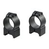 WARNE MFG. COMPANY 1" MEDIUM (0.875") FIXED RINGS, BLACK