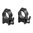 WARNE MFG. COMPANY 1" HIGH (.525") QD RINGS BLACK