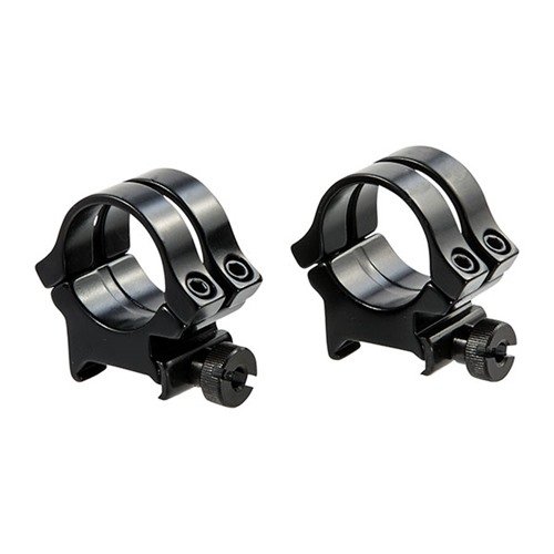 Entdecke die QUAD LOCK RINGS WEAVER 1" HIGH in glänzend schwarz! 🔍 Doppelte Klemmkraft für sicheren Halt und präzise Ausrichtung.