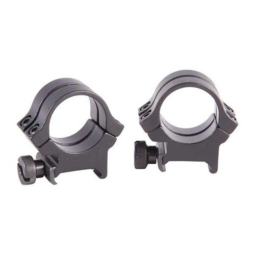 Entdecke die QUAD LOCK RINGS WEAVER 1" HIGH in mattem Schwarz. 💪 Doppelte Klemmkraft für sicheren Halt deines Zielfernrohrs!