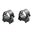 WEAVER 1" HIGH MATTE RINGS