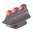 WILLIAMS GUN SIGHT .375" FIBER OPTIC 375N FRONT SIGHT STEEL RED