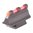 WILLIAMS GUN SIGHT .375" FIBER OPTIC 375N FRONT SIGHT STEEL RED