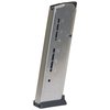 WILSON COMBAT GOVT .45 ACP 8-RD, SILVER, POLYMER BASE