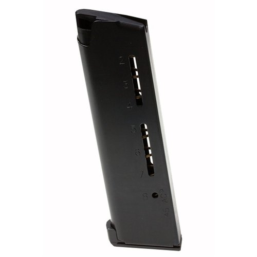 Entdecke das ELITE TACTICAL 1911 .45 ACP Magazin von Wilson Combat. Robust, zuverlässig und ideal für Selbstverteidigung! ✨ 8 Schuss Kapazität.