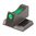 WILSON COMBAT SNAG-FREE FRONT SIGHT FOR H&K, FIBER  OPTIC GREEN
