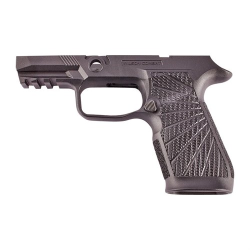 Hol dir das WCP320 Grip Module für deine Sig Sauer® P320! 🖤 Hochwertiges Polymer in elegantem Schwarz für optimalen Halt.