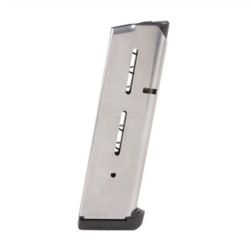 Entdecke die 1911 .45 ACP Wilson Combat Magazine für zuverlässige Leistung beim Schießen! ✨ Robuste Edelstahlkonstruktion und 8-Runden-Kapazität.