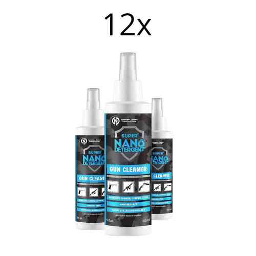 Entdecke den Super Nano Waffenteilreiniger 🧼! Effektiv gegen Rückstände, schützt und reinigt alle Schusswaffen. Ideal für Innenräume!